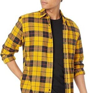 Essentials Men's Long-Sleeve Flannel Shirt‎ (Available in Big & Tall)